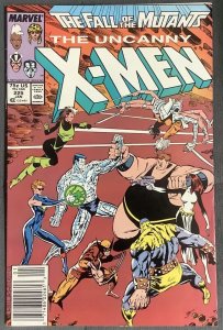 Uncanny X-Men #225 Newsstand Edition (1988, Marvel) VF/NM