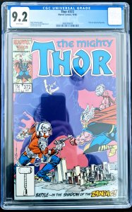 Thor #372 (1986) CGC 9.2