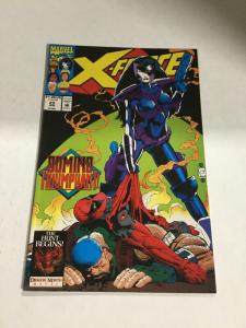 X-Force 23 Vf- Very Fine- 7.5 Domino Marvel