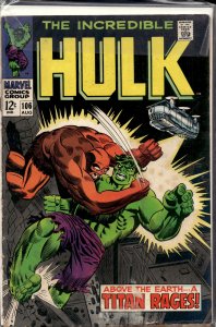 The Incredible Hulk #106 (1968) Hulk