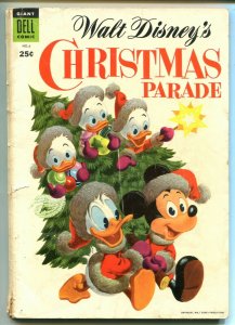 Walt Disney Christmas Parade 6 VG 4.0 Dell 1954 Golden Age Uncle Scrooge