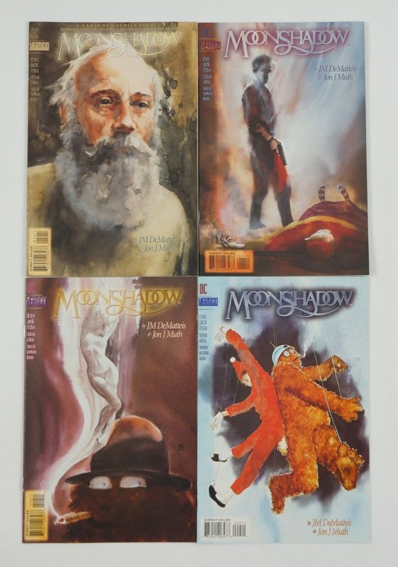 Moonshadow #1-12 VF/NM complete series J.M. DEMATTEIS vertigo UNPUBLISHED ART! 