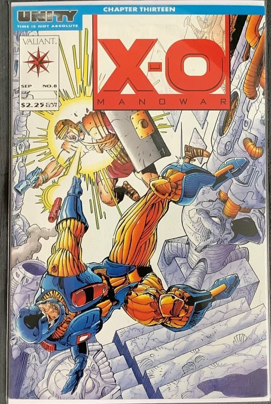 X-O Manowar #8 (1992, Valiant) NM-