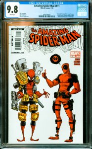 Amazing Spider-Man #611 CGC Graded 9.8 Deadpool, Madame Web, Anya Corazon, Sp...
