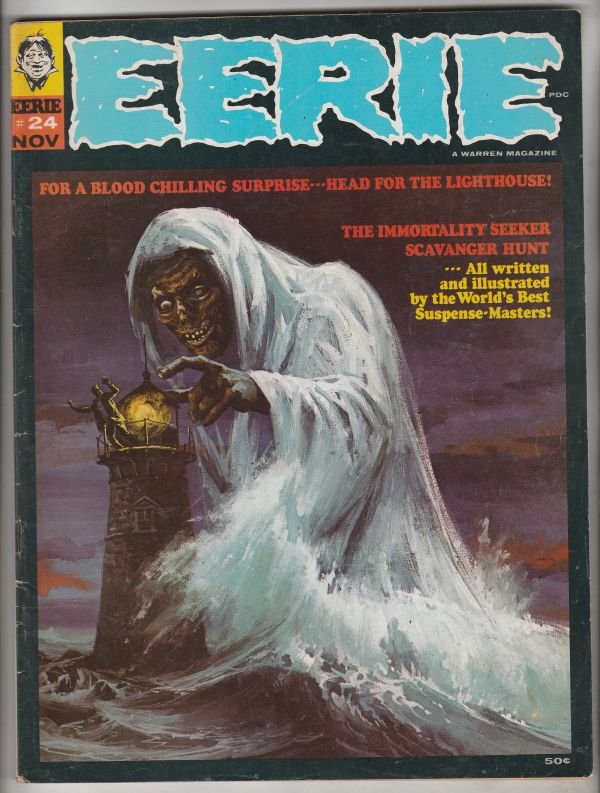 Eerie Magazine #24 (Nov-69) FN/VF Mid-High-Grade 