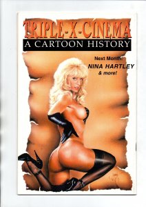 Carnal Comics Triple-X-Cinema #2 - Nina Hartley - Marilyn Chambers - VF/NM