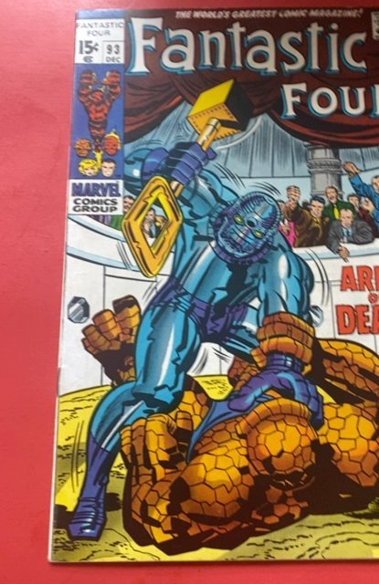 Fantastic Four #93 (1969)the arena of death