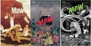 (2021) Boom! Studios MAW #1 A + Hutchinson-Cates B Harding C Variant 3 Cover Set