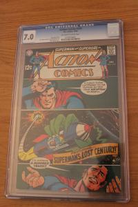 Action Comics #370 (DC, 1968) CGC FN/VF 7.0 Off-white to white pages