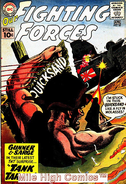 OUR FIGHTING FORCES (1954 Series) #60 Very Good Comics Book