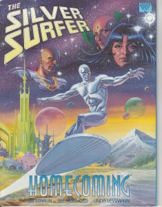 The Silver Surfer: Homecoming (1991)  Thanos creator Jim Starlin story !