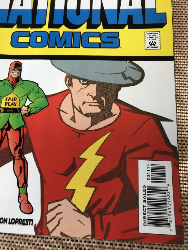 NATIONAL COMICS #1 : DC 5/99 VF+; JSA, Golden Age Flash & Mr. Terrific