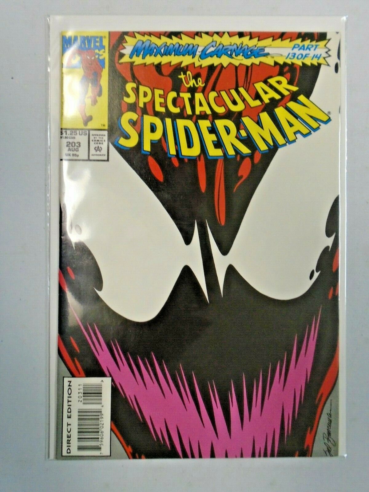 Amazing Spider-Man #203 FN 1980 Stock Image