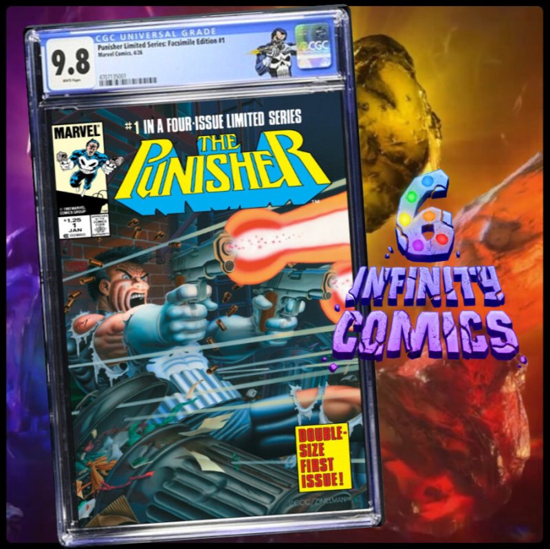 PUNISHER LIMITED SERIES: FACSIMILE EDITION 1 CGC 9.8 ? 2026 FOIL VARIANT KEY