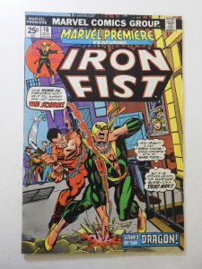 Marvel Premiere #16 (1974) FN Condition! MVS intact!