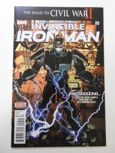 Invincible Iron Man #9 (2016) VF/NM Condition! 1st Full App of Riri Williams!