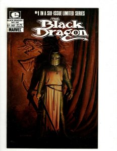 9 Marvel Comics Black Dragon # 1 2 3 4 5 6 + Elfquest 1 Six From Sirius 1 3 UD5