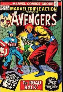 Marvel Triple Action #16 (1974) The Avengers
