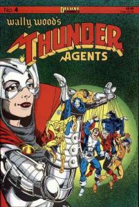 Thunder Agents (Wally Wood's) #4 VF ; Deluxe | George Perez
