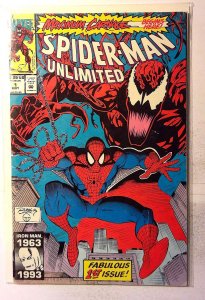Spider-Man Unlimited #1 (1993) Marvel Comics Maximum Carnage 1st Print Comic
