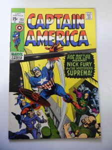 Captain America #123 (1970) FN+ Condition