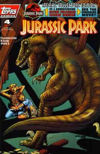Jurassic Park #4DM VF ; Topps | Movie Adaptation