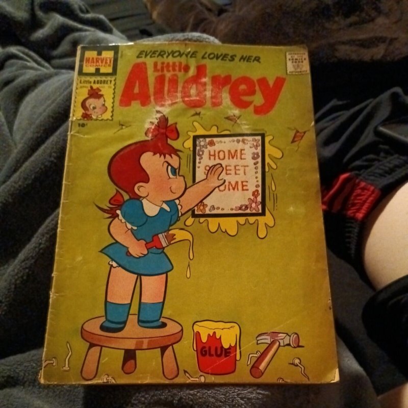 1957 V 1 #53 Little Audrey Comics silver age scarce final issue of Harvey series