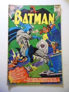 Batman #178 (1966) GD/VG Condition ink tracing on fc