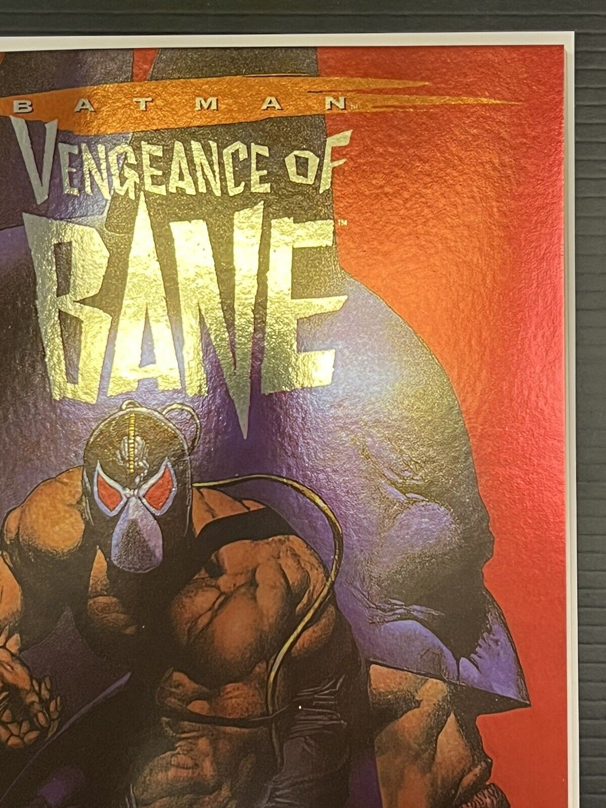 Batman Vengeance of Bane #1 CVR B Foil Facsimile Edition NM 2023