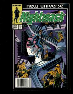 12 Comics Justice # 1 2 3 4 5 6 7  Nightmask # 5 7 11 12 Merc # 7 11 WS8