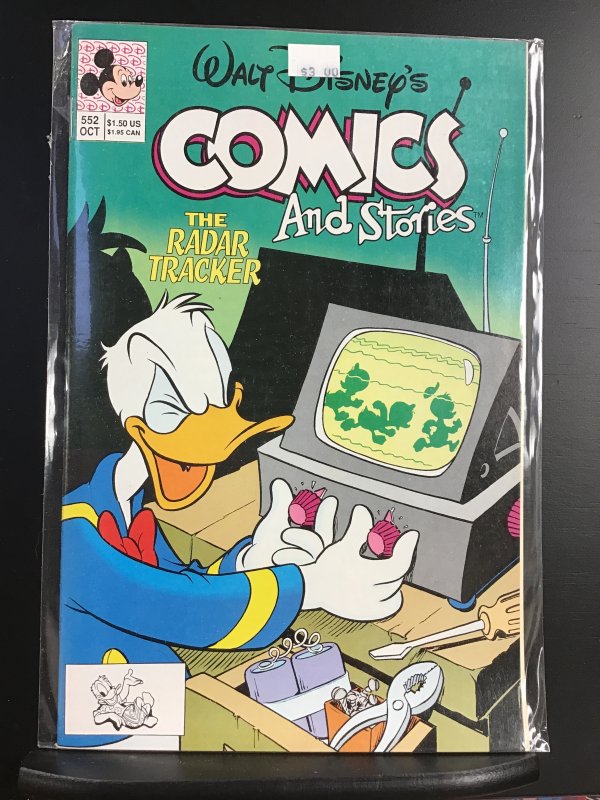 Walt Disney's Comics & Stories #552 (1990)