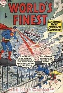 WORLDS FINEST (1941 Series)  (DC) (WORLD'S FINEST) #115 Very Good Comics Book