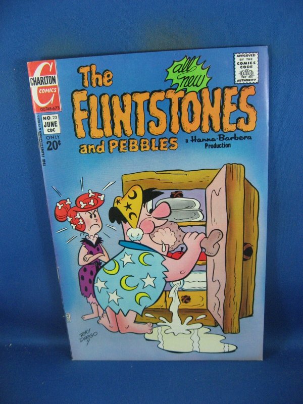 FLINTSTONES AND PEBBLES 23 F VF CHARLTON 1973