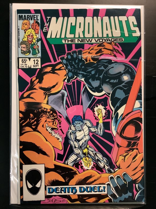 Micronauts: The New Voyages #12 (1985)