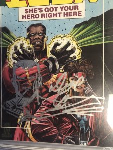 Icon (1993) #1 (CGC 9.2 SS WP) Signed & Sketch Denys Cowan| DC / Milestone