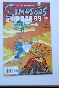 Simpsons Comics #152 (2009) Homer Simpson NM