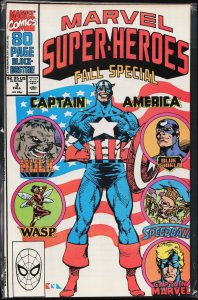 Marvel Super-Heroes #3 (1990) Captain America
