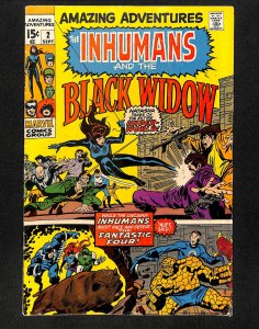 Amazing Adventures #2 Black Widow Inhumans!