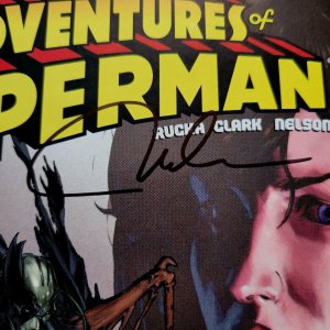 ADV OF SUPERMAN #627 (DC 2004) NELSON Signed/Numbered 835/1000 Exclusive + COA!