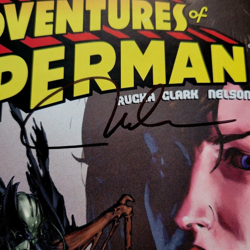 ADV OF SUPERMAN #627 (DC 2004) NELSON Signed/Numbered 835/1000 Exclusive + COA!
