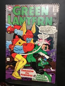 Green Lantern #50 (1967) high-grade 50th issue key! First Thraxon! VF+ Wow!