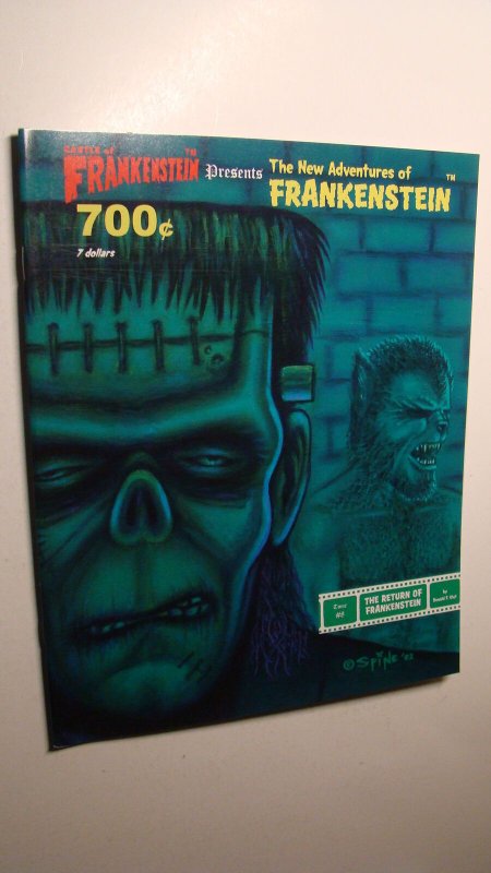 CASTLE OF FRANKENSTEIN PRESENTS NEW ADVENTURES OF 8 *NM 9.4* WEREWOLF RETURN