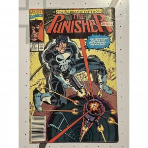 The Punisher #37 - Marvel Comics 1990 - Newsstand (VF): Jigsaw Puzzle Part 3