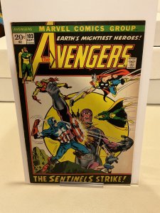 Avengers #103  1972  VG/F