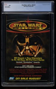 Star Wars: Jedi vs. Sith #3 CGC VF+ 8.5 White Pages 1st Darth Bane Cover!