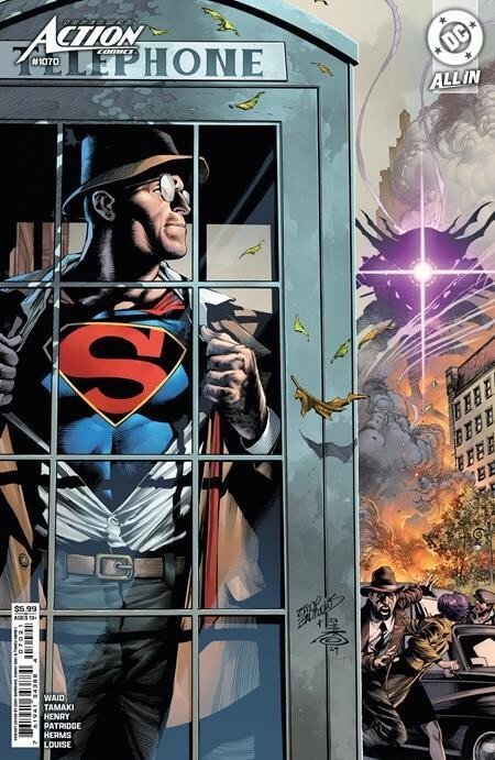 Action Comics #1070 Cvr C Eddy Barrows Card Stock Var DC Comics Comic Book