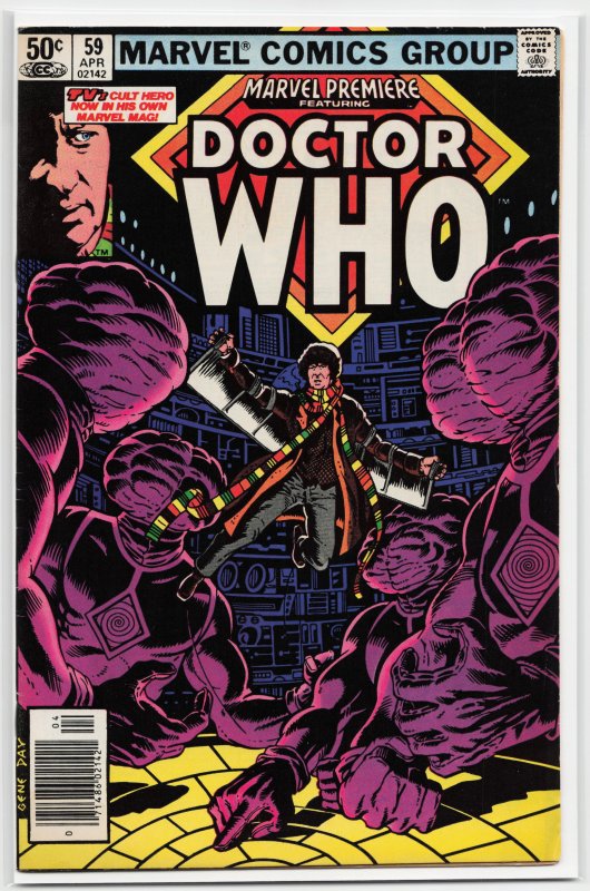 Marvel Premiere #59 (1981) Doctor Who