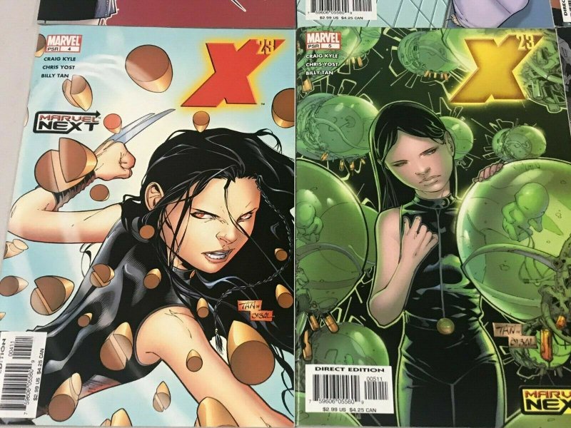 X-23#1-6 VF/NM  LOT (6 BOOKS) 2005 MARVEL NEXT COMICS