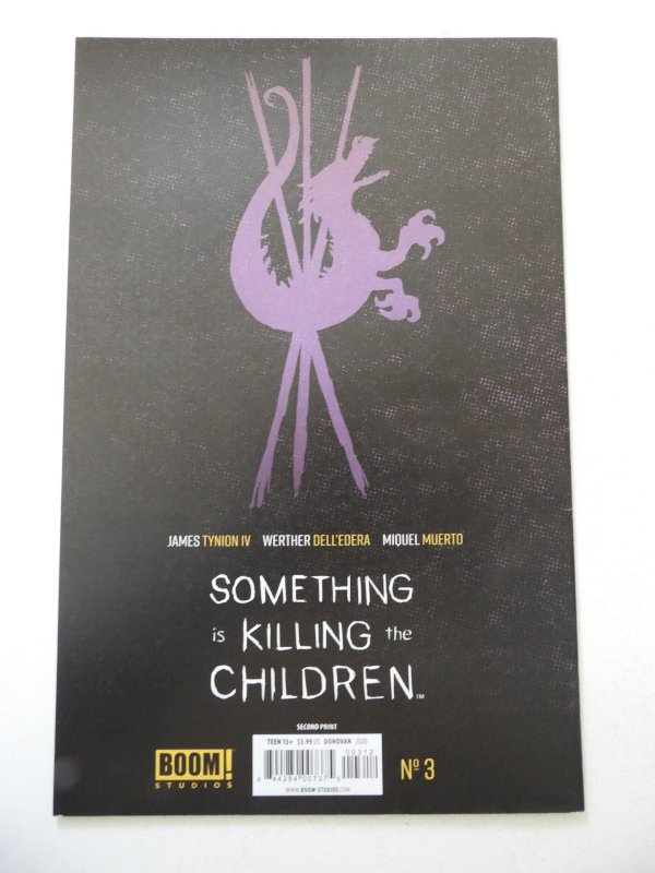 Something is Killing the Children #3 Second Print FN/VF Cond Signed no Cert