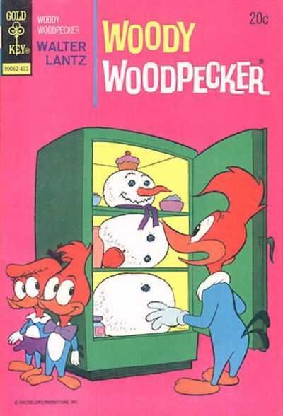 Woody Woodpecker (1947 series) #135, VG+ (Stock photo)